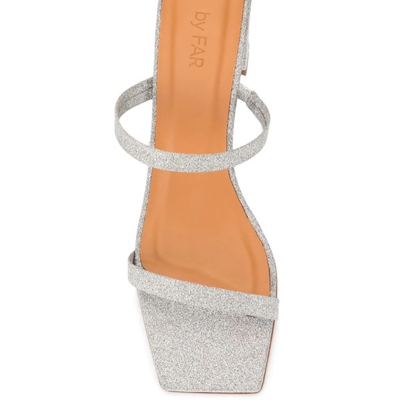 By Far Tanya Glittered mules (silver) - Picture 4 of 11
